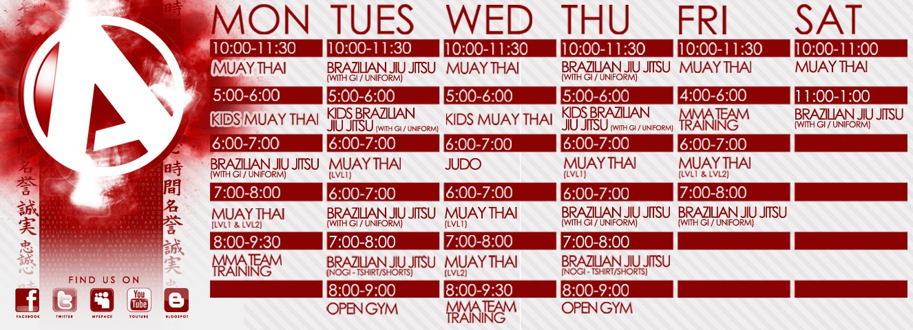 MMA_gym_schedule